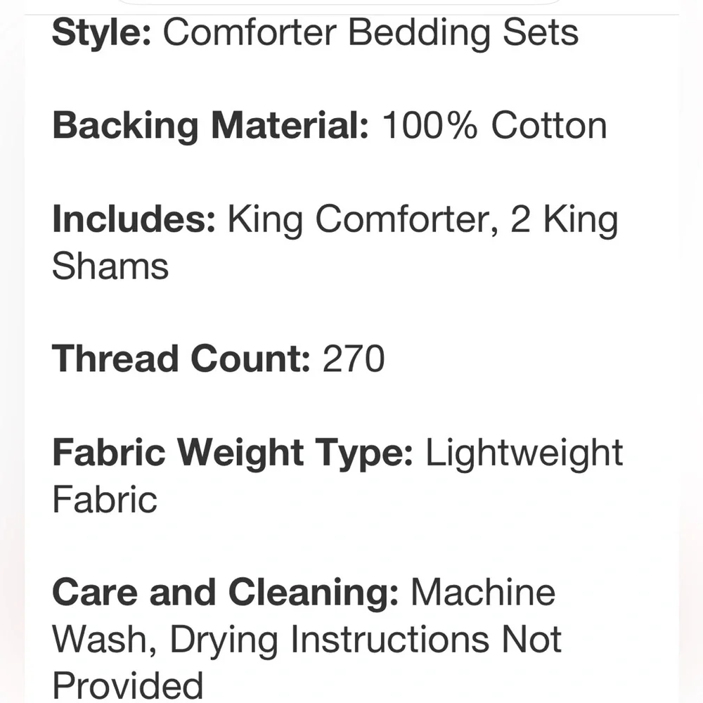 HEARTH & HAND NWT tonal stripe comforter set -brown -king